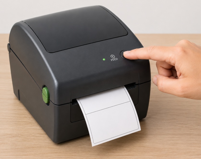 Barcode Printer Buttons & LED Indicators Explained