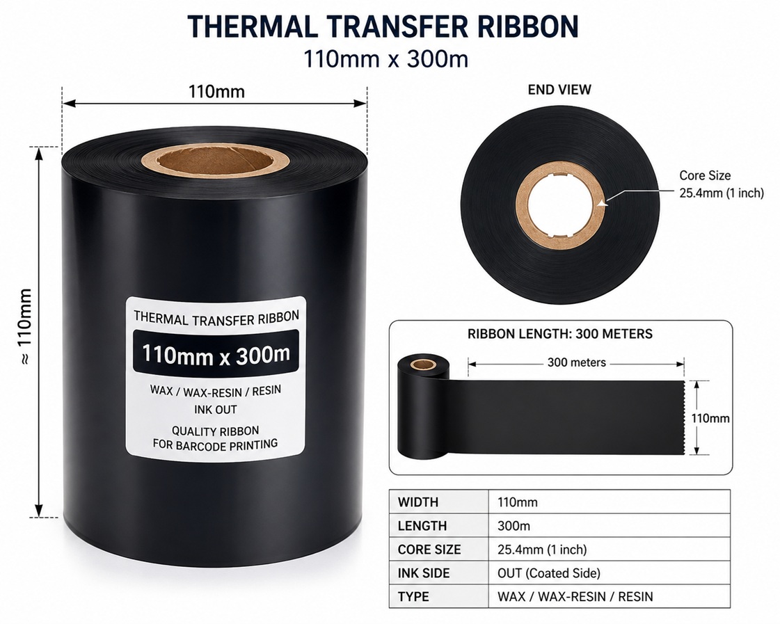 How to Calculate How Many Labels You Can Print with a Thermal Transfer Ribbon