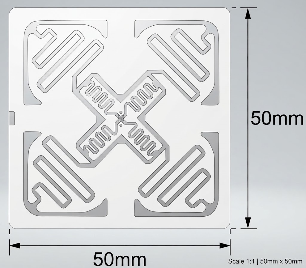 A Comprehensive Guide to the 50mm × 50mm Impinj Monza 4QT UHF RFID Label (48mm × 48mm Inlay)