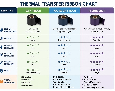 How to Choose the Right Ribbon for Your Labels