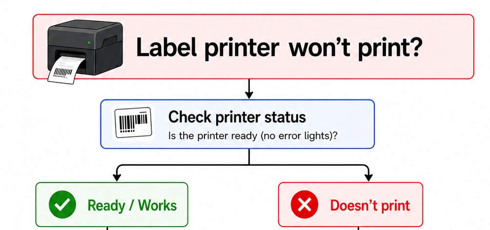 Label Printer Won't Print? A Complete Troubleshooting Guide