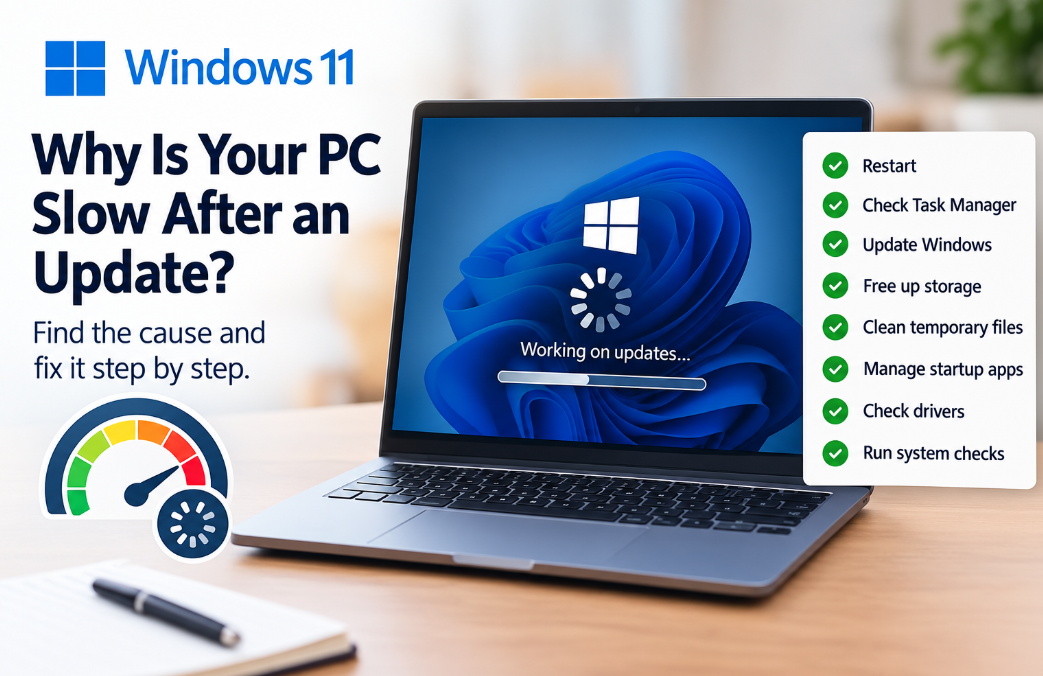 How to Fix a Slow Windows 11 PC After an Update