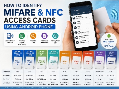 Identify MIFARE & NFC Access Cards