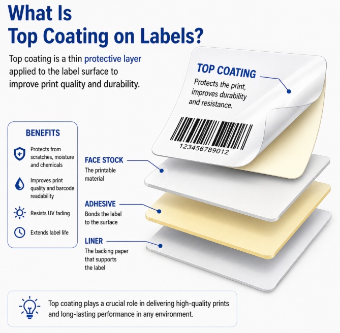 What Is Top Coating on Labels? A Complete Guide to Label Protection and Print Quality