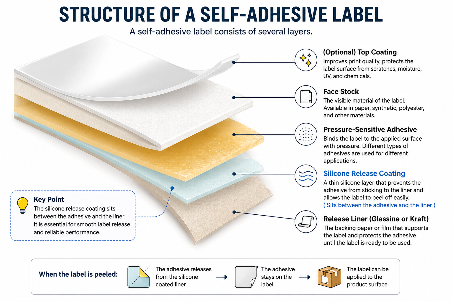 What Is Silicone Release Coating? Why Every Label Liner Needs It