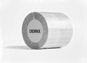 13mm x 92mm Jewellery Label - Yellow Line