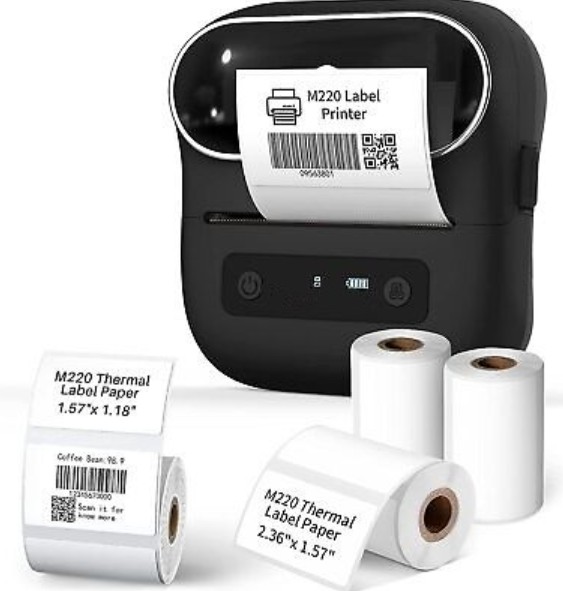 Aimo M220 Portable Bluetooth Thermal Label Printer