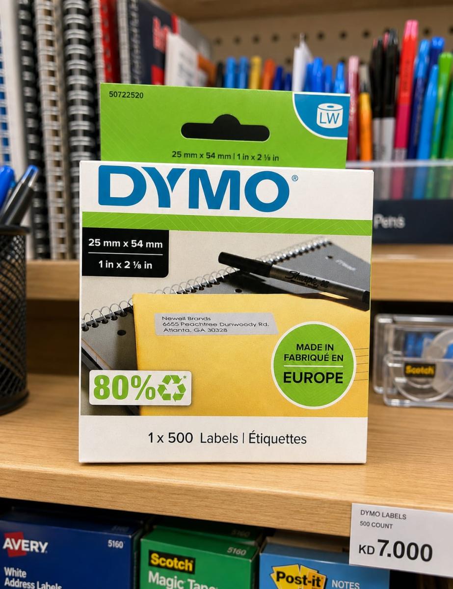 Dymo 11352 / S0722520 Compatible Labels - 25mm x 54mm