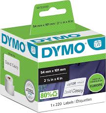 Dymo 99014 Thermal Labels – 54mm x 101mm