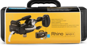 DYMO Rhino M1011 Metal Tape Embossing System Kit (D101105)