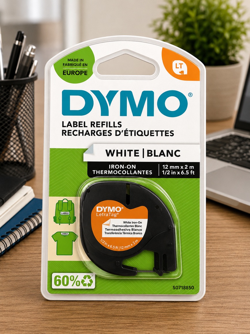 DYMO S0718850 - 18769 - Genuine DYMO Iron-on Fabric