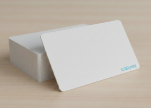 EM4305 Blank White Proximity Cards (CR80)