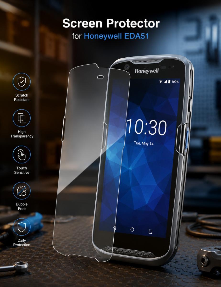 Glass PRO Screen Protector for Honeywell EDA51 (Compatible)