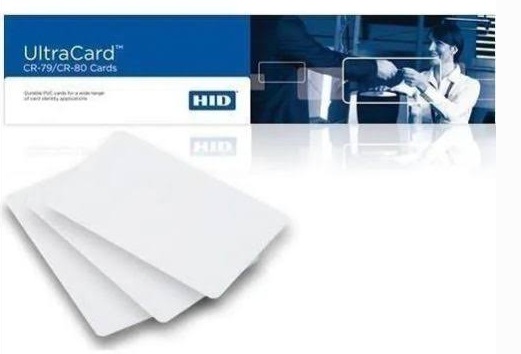 HID Ultra Card CR-79/CR-80 Durable PVC Cards 100/Pack