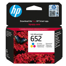 HP 652 Tri-color Original Ink Advantage Cartridge