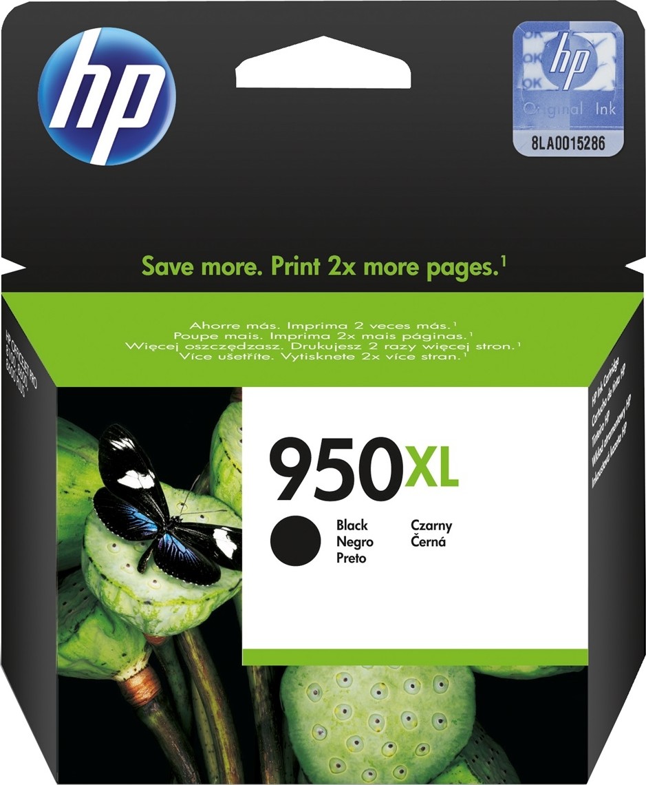 HP 953XL High Yield Black Original Ink Cartridge (L0S70AE)