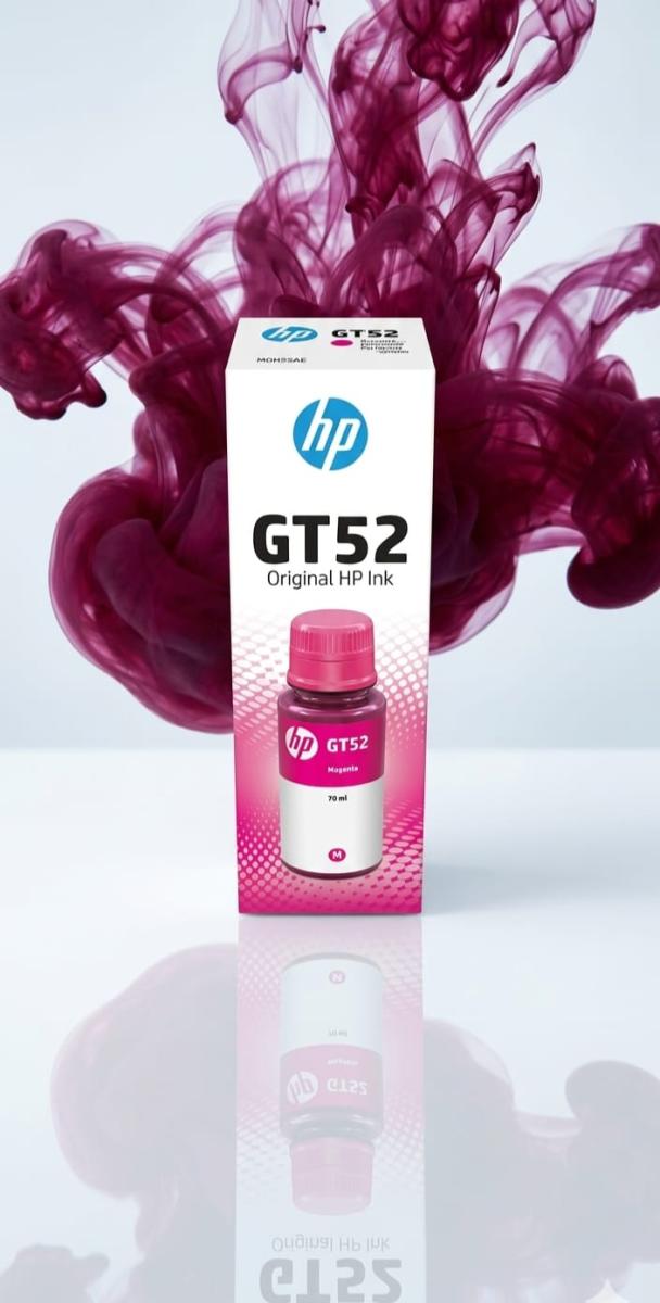 HP GT52 Magenta Original Ink Bottle 70 ML