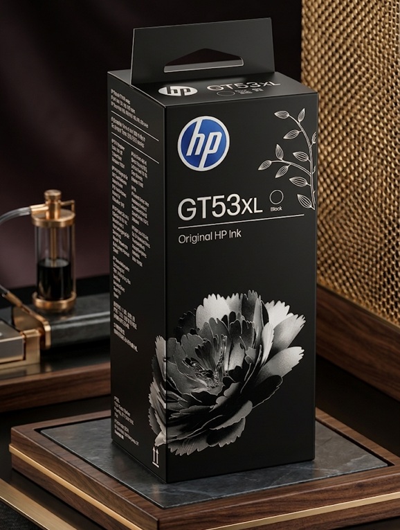 HP GT53 XL 135-ml Black Original Ink Bottle