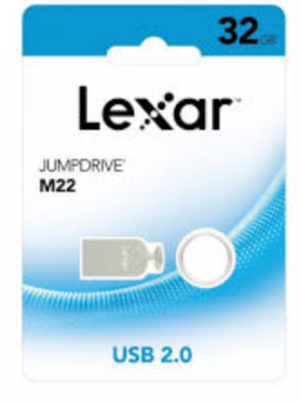 Lexar JumpDrive M22 USB 2.0 Flash Drive – 32GB