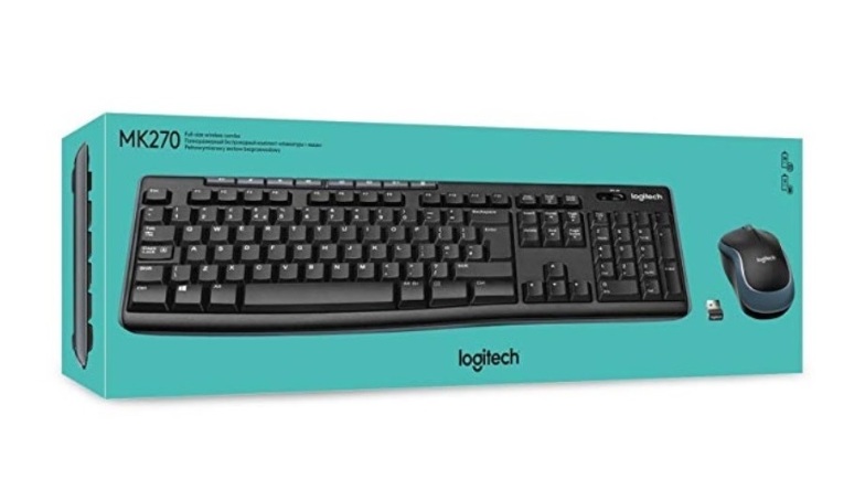 Logitech MK270 Wireless Keyboard and Mouse Combo