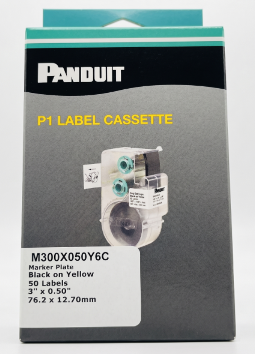 Panduit P1™ Marker Plate Label Cassette (M300X050Y6C)