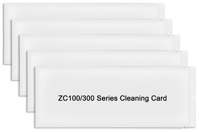 Premium Compatible Cleaning Card Kit for Zebra ZC100 / ZC300 Series