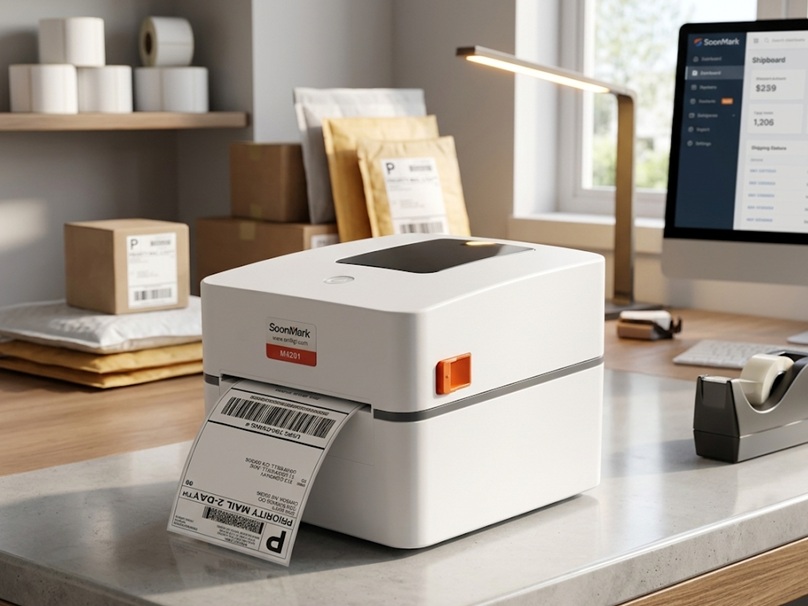 Soonmark M4201 Label Printer - USB