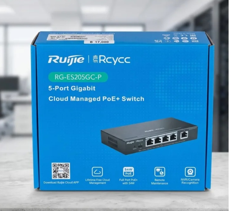 Ruijie Reyee RG-ES205GC-P 5-Port Gigabit Smart Managed PoE Switch