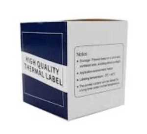 Thermal Labels 40 X 30mm Square White