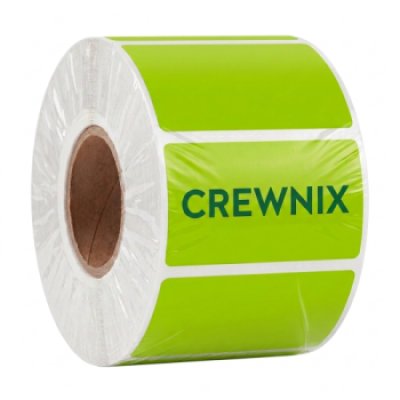 Green Direct Thermal Labels 50mm x 30mm