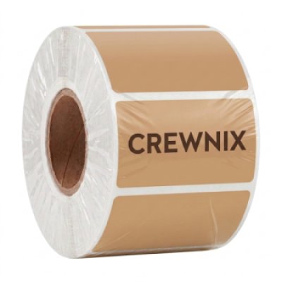 50mm x 30mm Light Brown Direct Thermal Labels