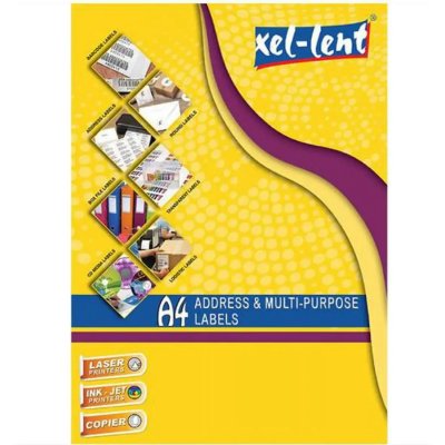 A4 Multi-Purpose Labels 105mm x 99mm - 6 Labels Per Sheet