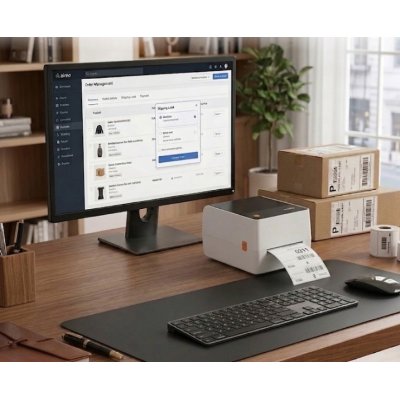 Aimo T200 PRO 4" Desktop thermal Printer- USB / BT