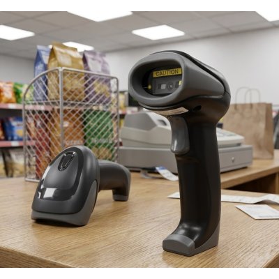 Crewnix 2D Wireless Barcode Scanner K-622BT