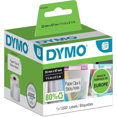 Dymo Labels 32mm x 57mm 11/4 in x 21/4 in 1000 labels - Dymo | Gold Star Kuwait - Gold Star Kuwait