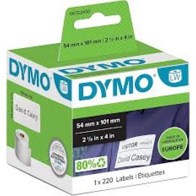 Dymo 99014 Thermal Labels – 54mm x 101mm