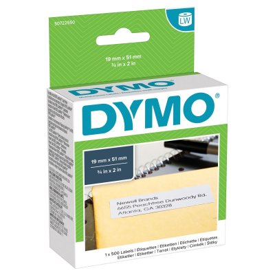 Dymo LW Labels 19mm x 51mm 3/4in x 2in 500 labels - Dymo | Gold Star Kuwait - Gold Star Kuwait