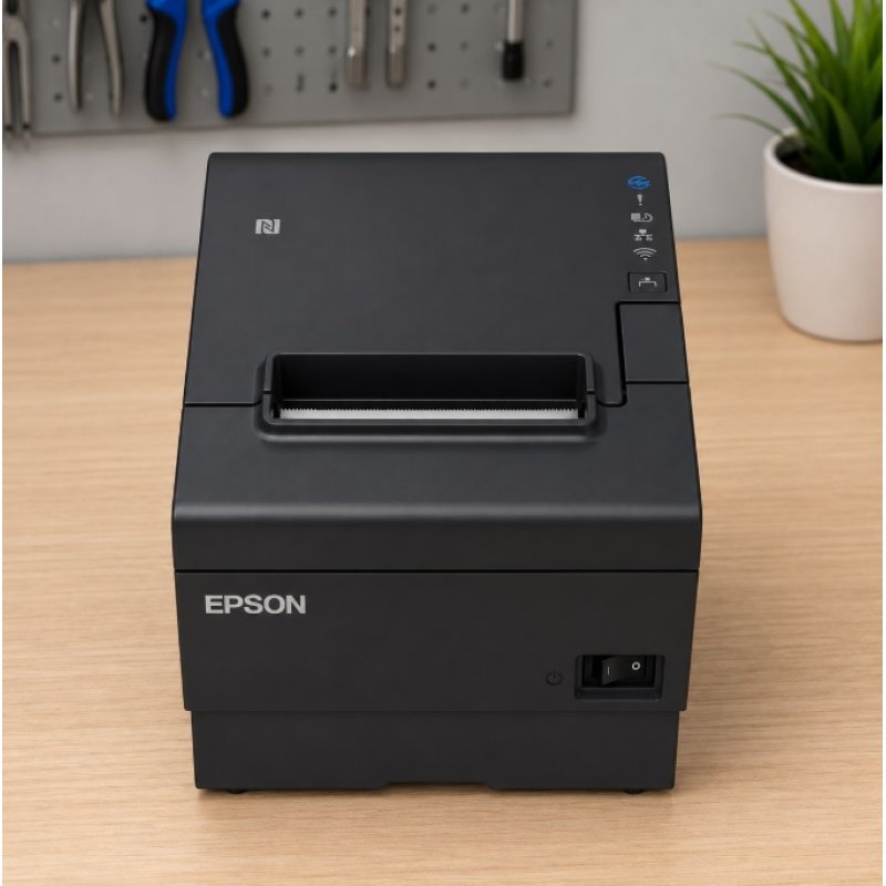 Epson TM-T88VI Receipt Printer C31CE94112A0 USB / LAN | Gold Star Kuwait - Gold Star Computer Kuwait
