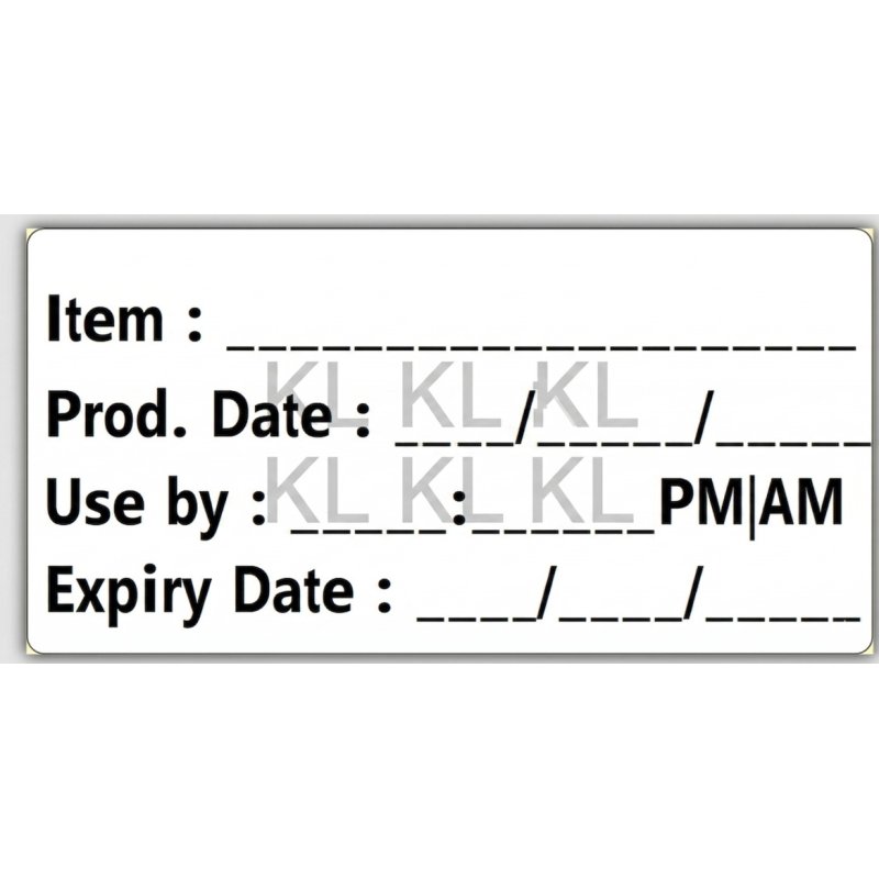 Food Prep &amp; Accountability Labels | Gold Star Kuwait - Gold Star Computer Kuwait