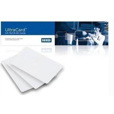 HID UltraCard CR-79 / CR-80 Durable PVC Cards (500/Pack)