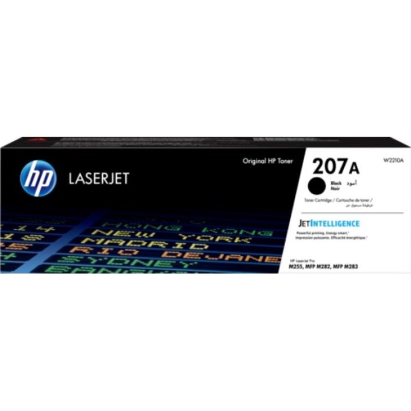 HP 207A Black Original LaserJet Toner Cartridge (W2210A) | Gold Star Kuwait - Gold Star Computer Kuwait