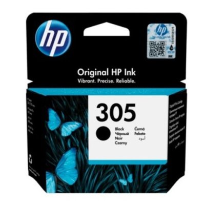 HP 305 Black Ink Cartridge Genuine - 3YM61AE