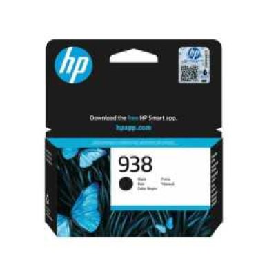Genuine HP 938 Black Original Ink Cartridge (4S6X8PE)