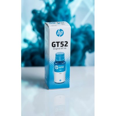 HP GT52 Cyan Original Ink Bottle 70 ML