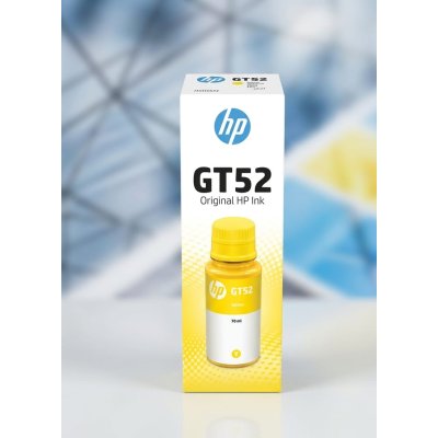 HP GT52 Yellow Original Ink Bottle 70 ML