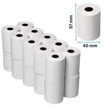 57mm x 40mm Receipt Rolls (100 rolls) - Premium Thermal Paper (Knet Rolls)