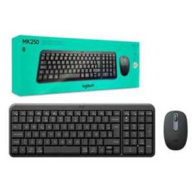 Logitech MK250 Wireless Keyboard and Mouse Combo