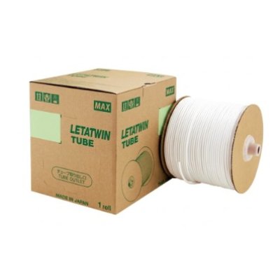MAX Letatwin LM-TU464L 6.4mm x 100m Vinyl PVC L Tube Roll