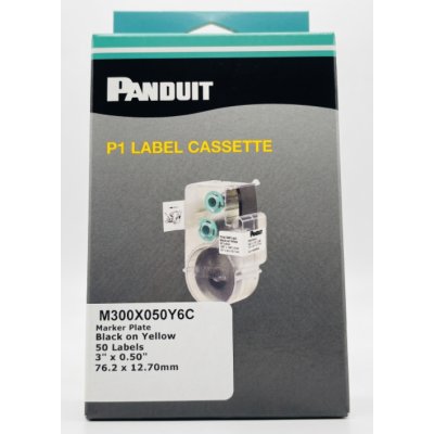 Panduit P1™ Marker Plate Label Cassette (M300X050Y6C)