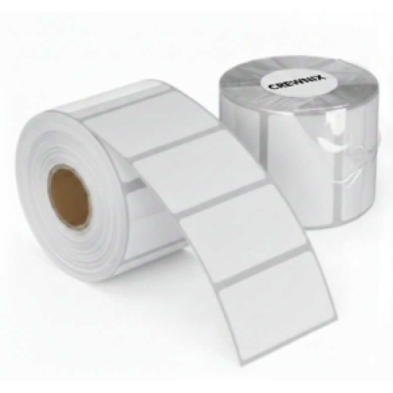Premium White Label Strong Glue 50.8mm x 25.4mm 1000/roll | Gold Star Kuwait - Gold Star Computer Kuwait